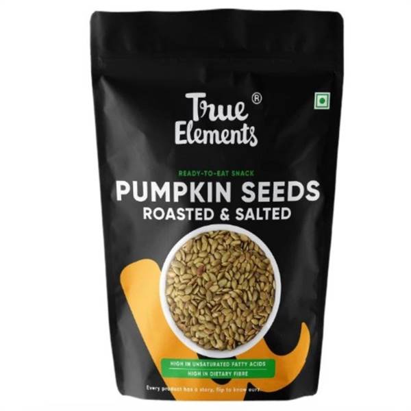 True Elements Roasted Pumpkin Seeds Salted Crunch 125 gm